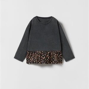 Zara Combination Plush Top